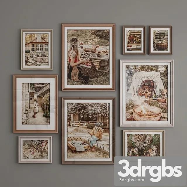 Set photo by tifforelie 3D Model Free