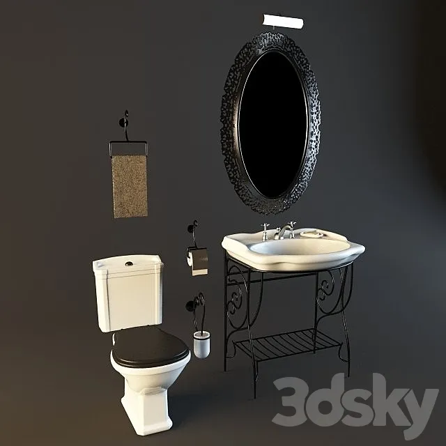 Set plumbing 3D Model