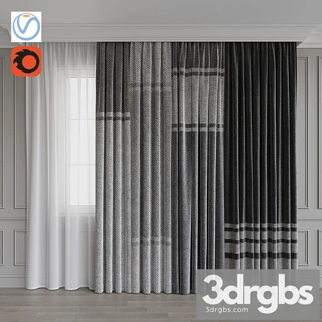 Set Porter 31 Gray Gamma 3D Model Free