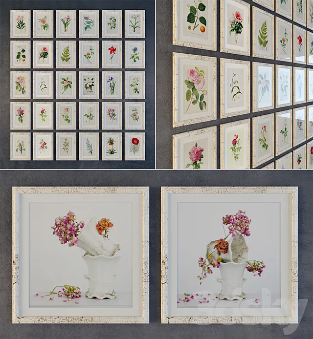 Set "Provence" 3D Model