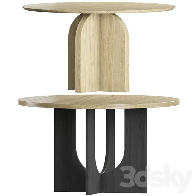 set table cazarina 3D Model