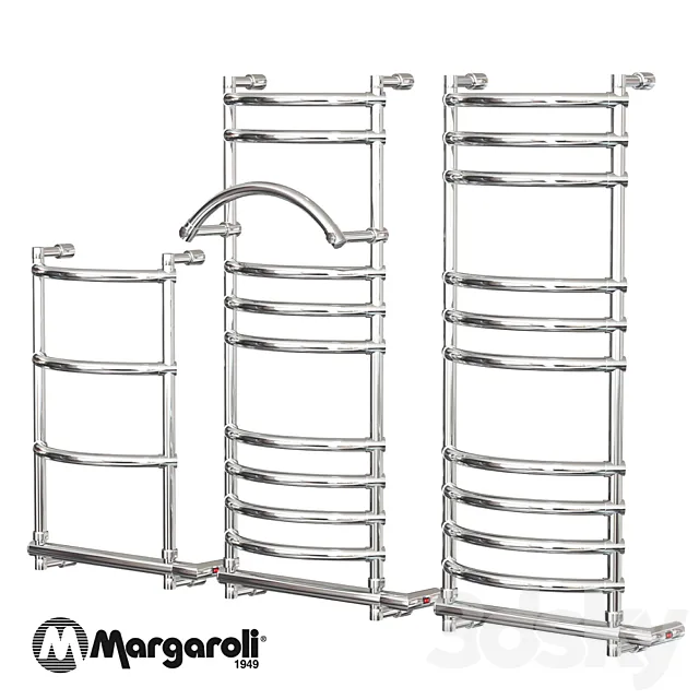 Set towel margaroli. Collection: Luna 3DModel