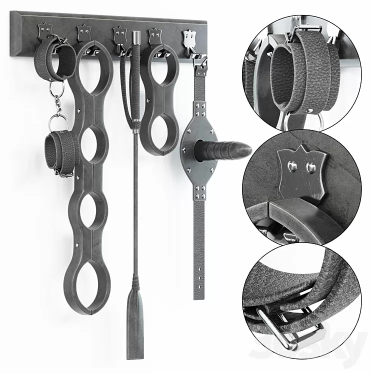 Set with handcuffs and more Bdsm #1