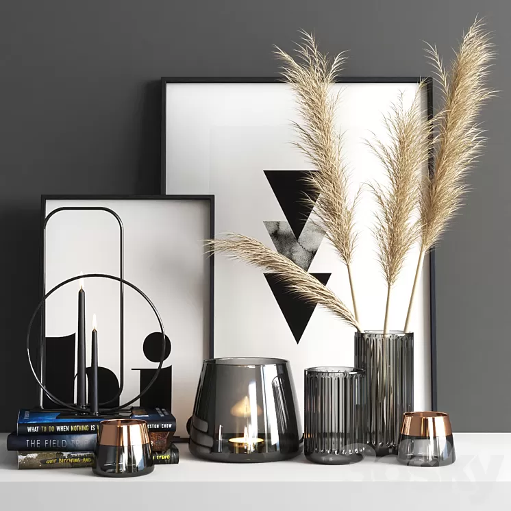 set711 -dryed plant2 3D Model