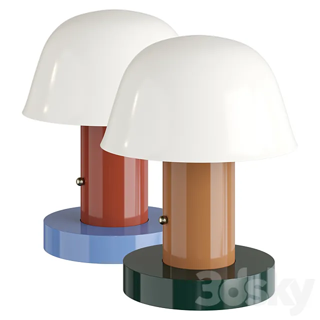 Setago JH27 &Tradition | Table lamp 3D Model