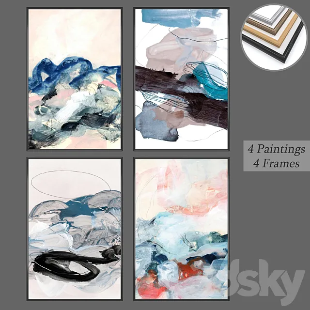 Seth from wall paintings No 593 3D Model