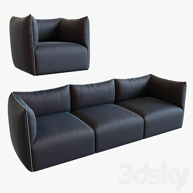 settanta sofa 3D Model