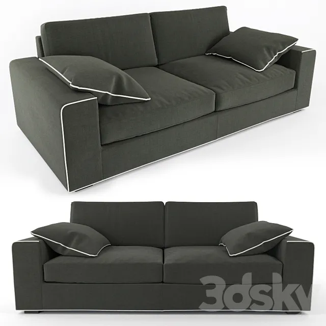 Settebello Salotti Moderno STAR DIVANO 3D Model