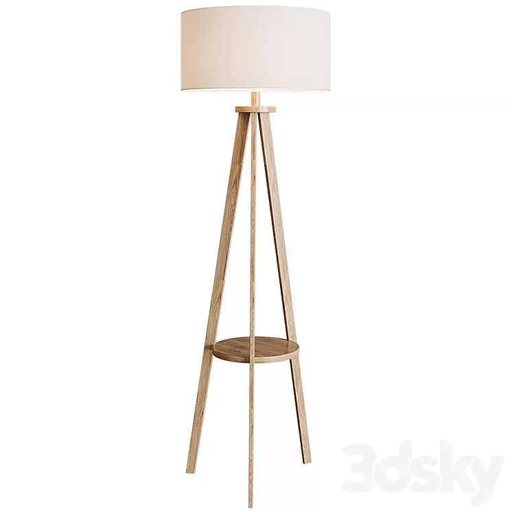 Sevenoaks Tripod Floor Lamp 3D Model