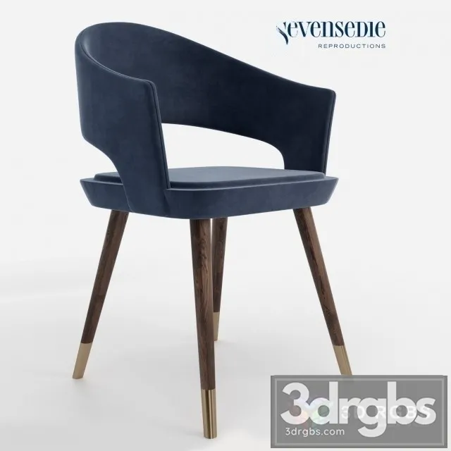 Sevensedie Lucrezia Chair 3D Model Free