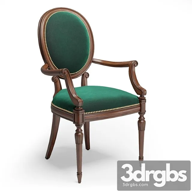 Sevensedie small armchair olga 2 3D Model Free