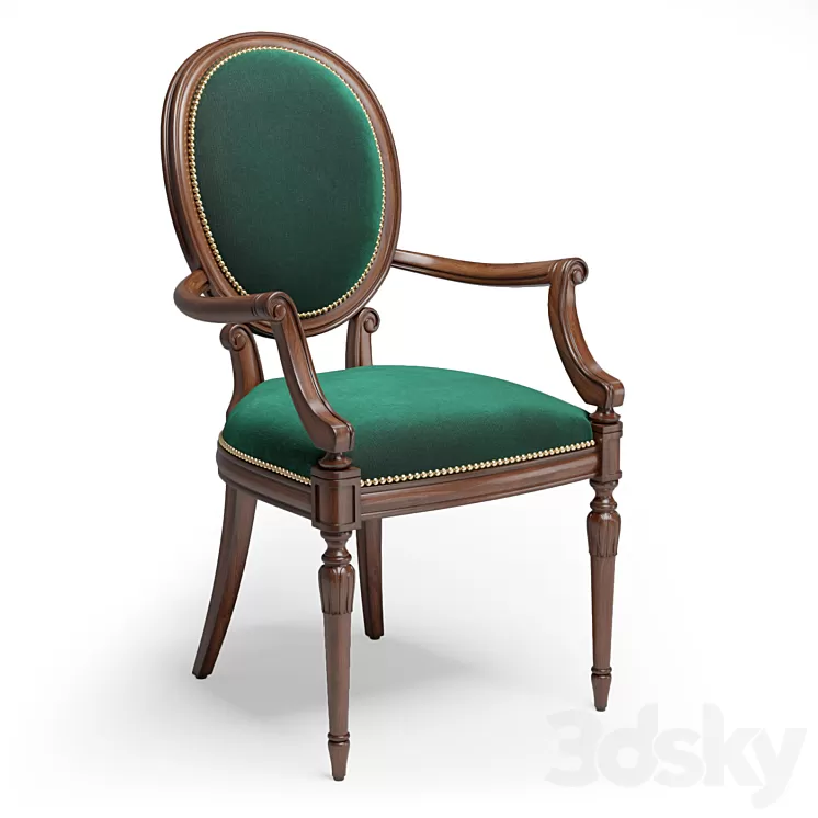 Sevensedie Small Armchair Olga 3D Model