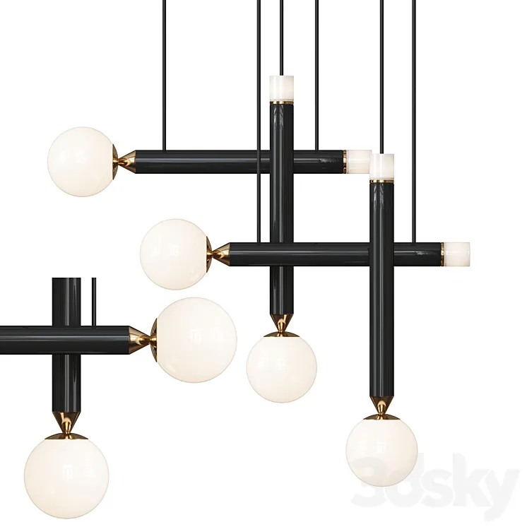 SEVENTY ILLUMINAZIONI ETERNAMENTE MODERN 3D Model Free