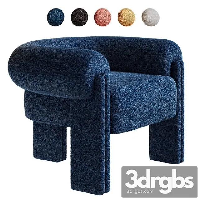 Sevigne Armchair X Metaphores 3D Model Free