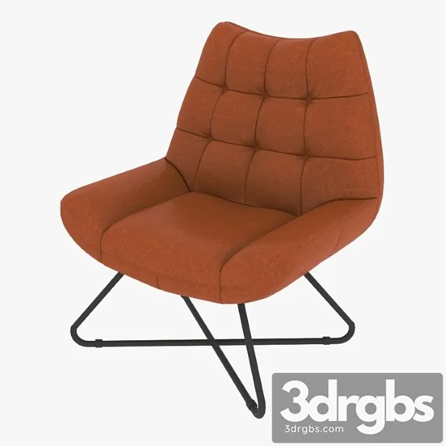 Seymour leather chair 3D Model Free