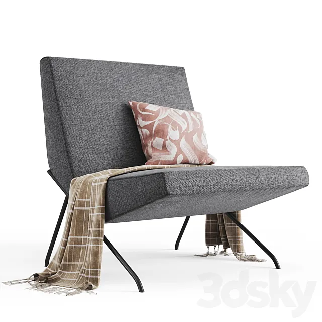 SG10 Chair by Pierre Guariche 3DModel