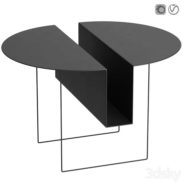Sgib coffee table №3 3D Model