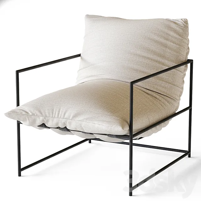 Sgothan armchair 3D Model