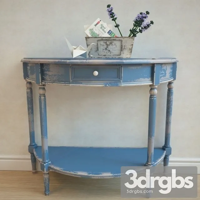 Shabby Chic Set 2 3D Model Free