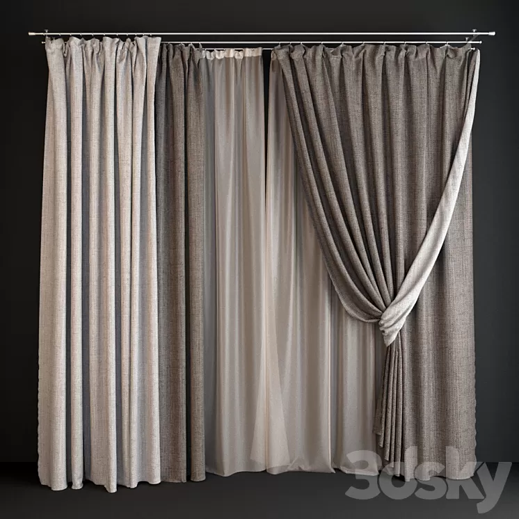 shade gray 3D Model