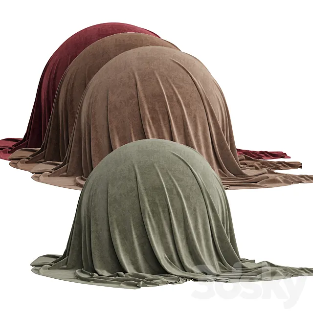 shader velvet fabrik 5 3D Model