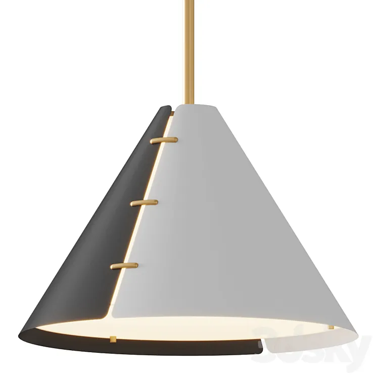 Shades of Light - Penny Pendant 3D Model Free