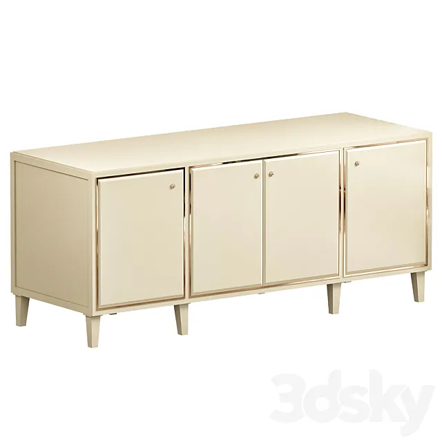 Shadow and Stone Server by Barbara Barry 3D Model