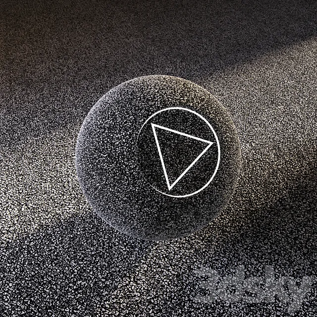 Shaggy Carpet ITC Sirio 98 | Seamless | PBR 3D Model