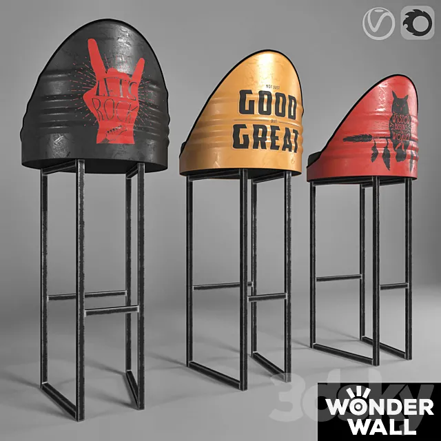 Shair_WONDERWALL 3D Model