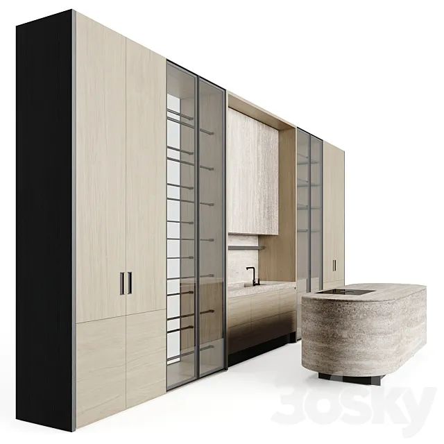 Shake Vogue Kitchen 3D Model