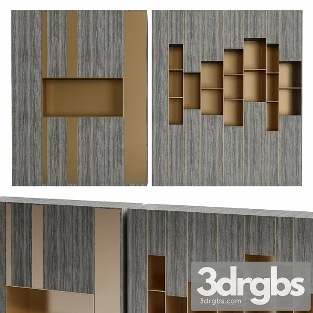 Shakedesign bookcases no. 27 2 3D Model Download