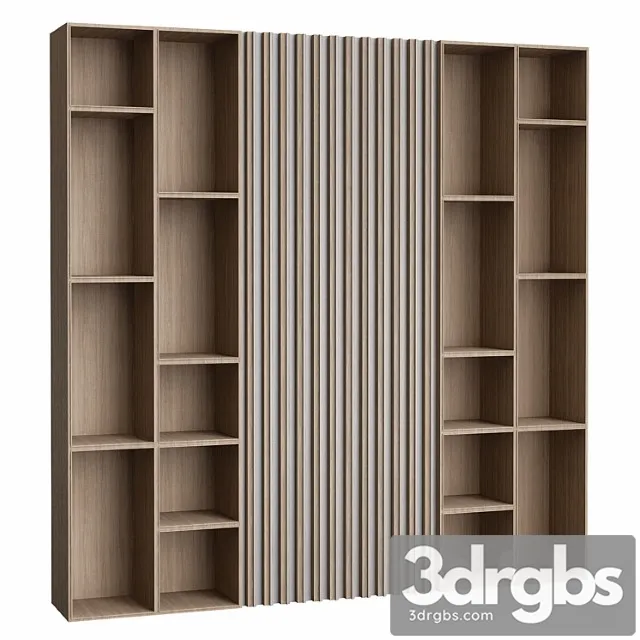 Shakedesign bookcases no. 30 2 3D Model Free
