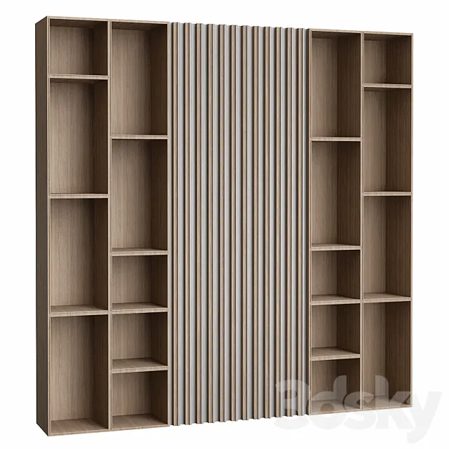 Shakedesign Bookcases No. 30 3D Model
