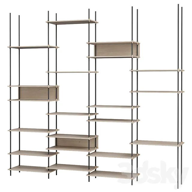 Shakedesign Bookcases No. 8 3D Model