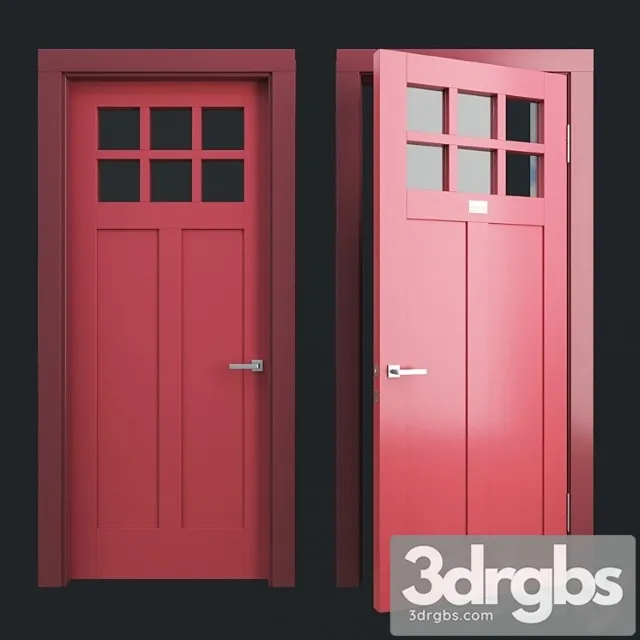 Shaker door 1 3D Model Free