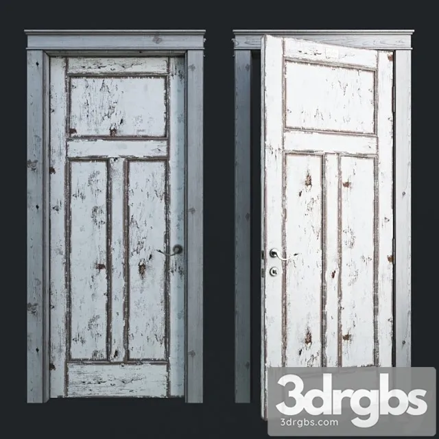 Shaker door 4 3D Model Free
