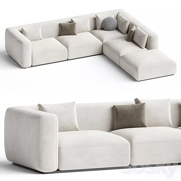 SHANGAI SOFA 3D Model Free