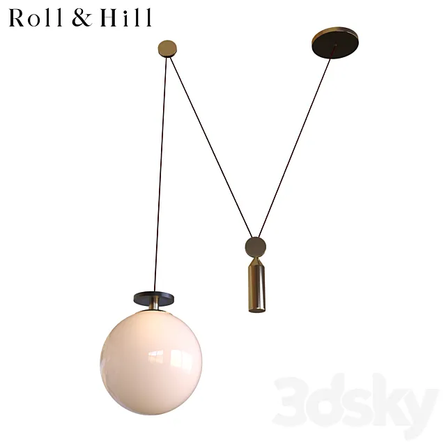 Shape Up Pendant - Globe 3DModel