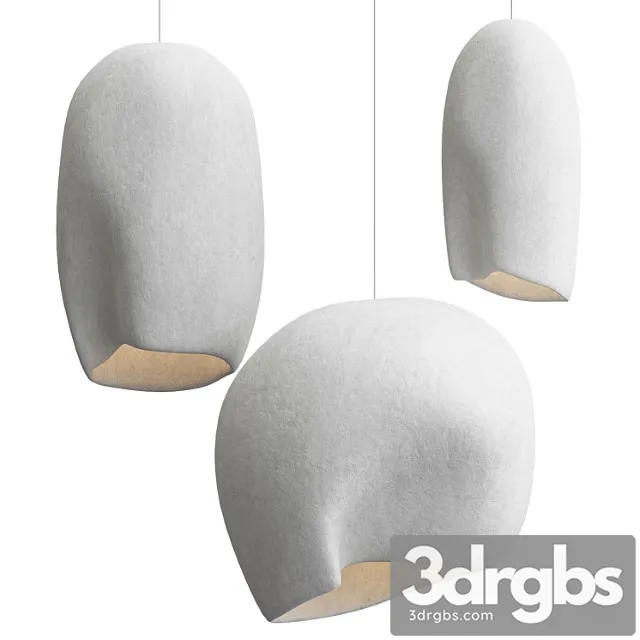 Shaped Pendant Light 3D Model Free