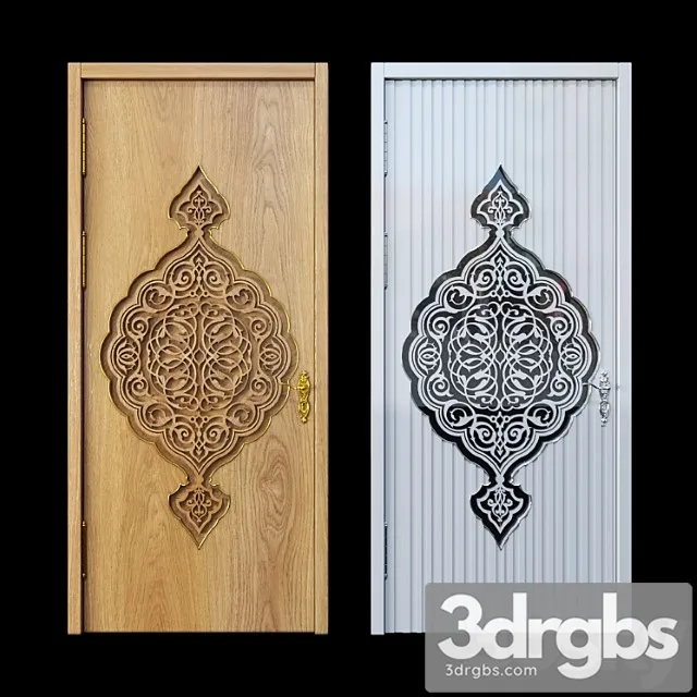 Sharq doors 3D Model Free