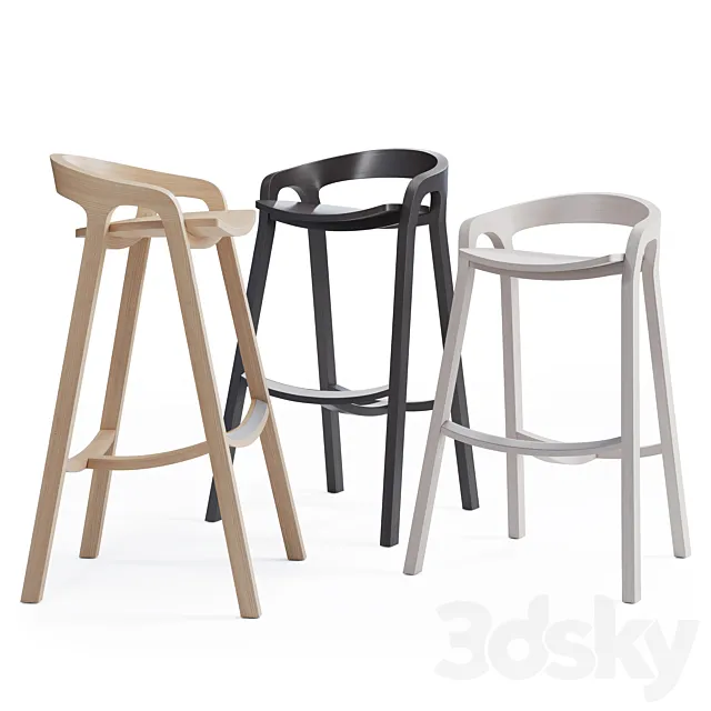 She said barstool 3D Model