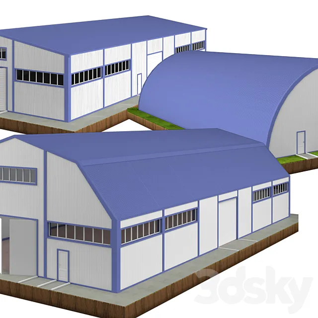 Sheds 3D Model