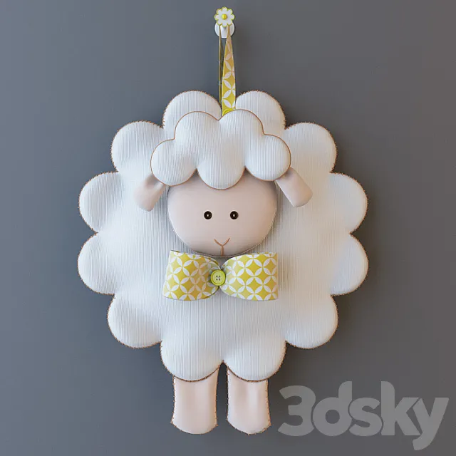 Sheep_Children_Decor 3D Model