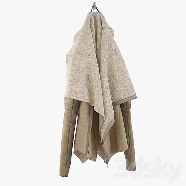 Sheepskin Coat 3DModel