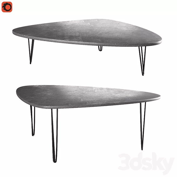 Sheffield coffee tables 3D Model