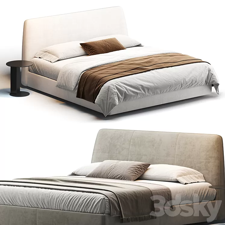 Shelby Bed 3D Model