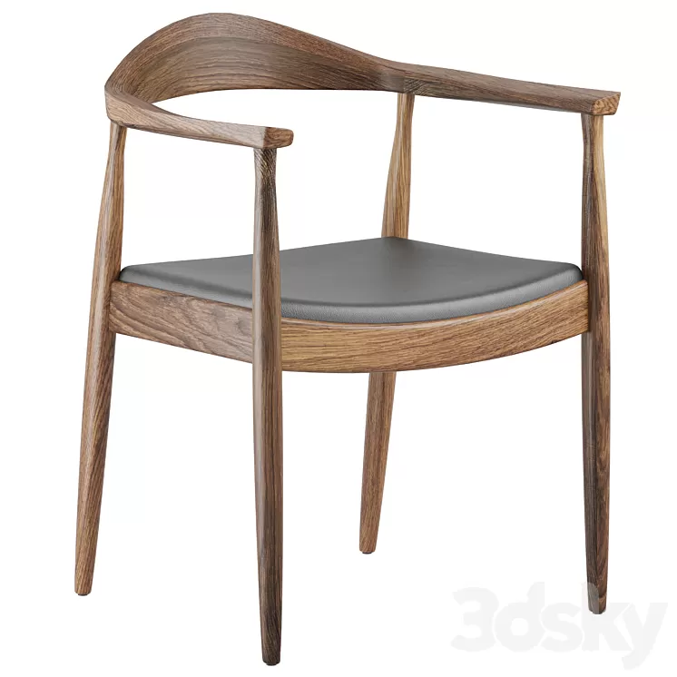 Shelby chair dark 3D Model Free
