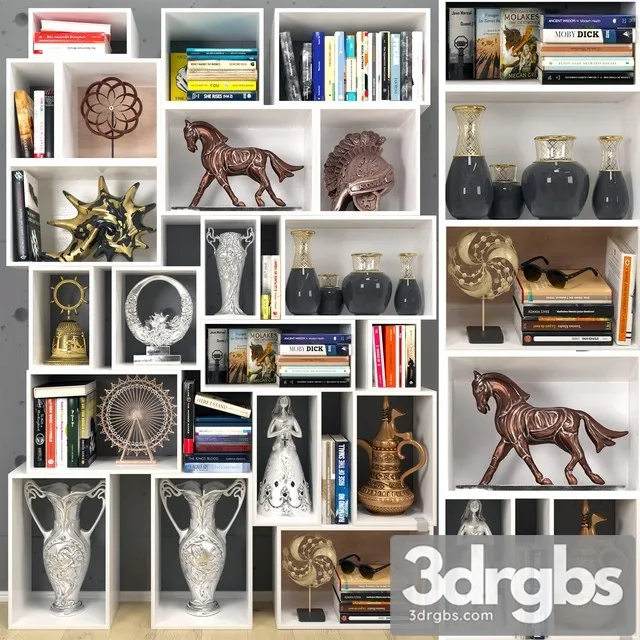 Shelf Collection 3D Model Free