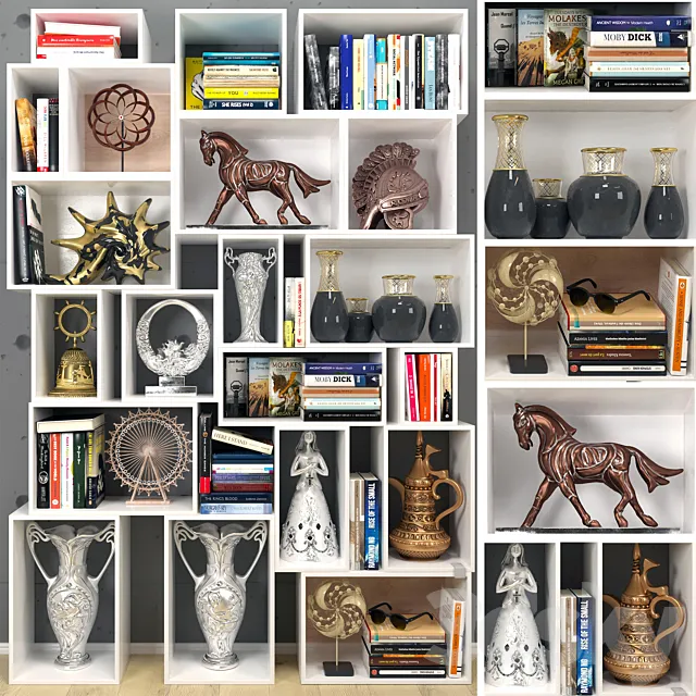 shelf collection 3D Model