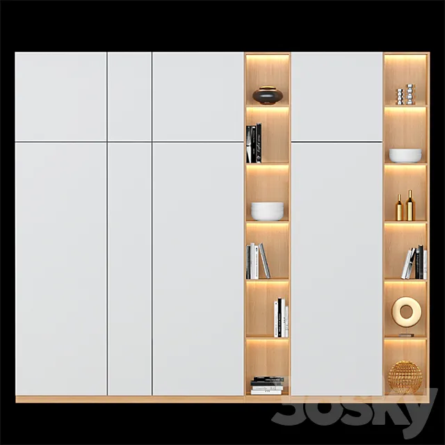 Shelf Desing 035 3D Model